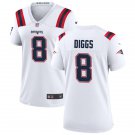 women's New England Patriots 8 Stefon Diggs Jersey White F.U.S.E. Limited Football Player Team Game