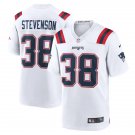 men's & kids New England Patriots 38 Rhamondre Stevenson Jersey White F.U.S.E. Limited Football Game