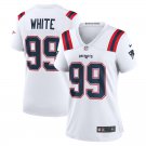 women's New England Patriots 99 Keion White Jersey F.U.S.E. Limited Football Player Team Game