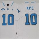 men's & youth North Carolina Tar Heels 10 Drake Maye Jersey White FUSE College Football Player Game