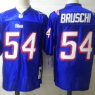 men's & youth New England Patriots 54 Tedy Bruschi Jersey Royal Throwback M&N Football Retired
