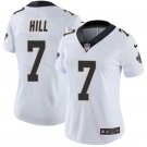 women's New Orleans Saints 7 Taysom Hill Jersey White F.U.S.E. Limited Football Player Team Game