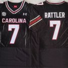 men's & youth South Carolina Gamecocks 7 Spencer Rattler Jersey Black College Football Player Game