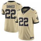 men's & kids New Orleans Saints 22 Rashid Shaheed Jersey Gold FUSE Limited Football Player Game