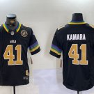 men's & kids New Orleans Saints 41 Alvin Kamara Jersey Black 2024 FUSE Limited Football Player Game