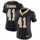 women's New Orleans Saints 41 Alvin Kamara Jersey Black F.U.S.E. Limited Football Player Team Game