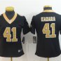 women's New Orleans Saints 41 Alvin Kamara Jersey Black F.U.S.E. Limited Football Player Team Game