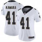 women's New Orleans Saints 41 Alvin Kamara Jersey White F.U.S.E. Limited Football Player Team Game