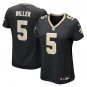 women's New Orleans Saints 5 Kendre Miller Jersey Black F.U.S.E. Limited Football Player Team Game