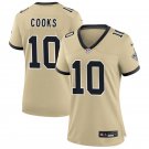 women's New Orleans Saints 10 Brandin Cooks Jersey Gold F.U.S.E. Limited Football Player Team Game