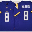 men's & youth LSU Tigers 8 Malik Nabers Jersey Purple F.U.S.E. College Limited Football Player Game