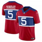 men's & kids New York Giants 5 Kayvon Thibodeaux Jersey Red Alternate F.U.S.E. Limited Football Game
