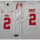 men's & youth Ole Miss Rebels 2 Jaxson Dart Jersey White College Football Limited Player Team Game