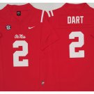 men's & youth Ole Miss Rebels 2 Jaxson Dart Jersey Red FUSE College Football Limited Player Game