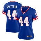 women's New York Giants 44 Cam Skattebo Jersey Royal Classic F.U.S.E. Limited Football Player Game