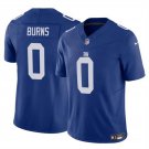 men's & kids New York Giants 0 Brian Burns Jersey Blue F.U.S.E. Limited Football Player Team Game