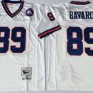 men's & youth New York Giants 89 Mark Bavaro Jersey White Throwback M&N Football Retired Player