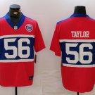 men's & kids New York Giants 56 Lawrence Taylor Jersey Red FUSE with Patch Limited Football Game