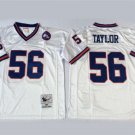 men's & youth New York Giants 56 Lawrence Taylor Jersey White Throwback M&N Football Retired Player