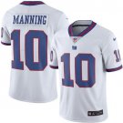 men's & kids New York Giants 10 Eli Manning Jersey White Alternate Limited Football Retired Player