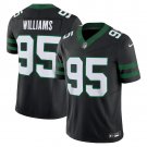men's & kids New York Jets 95 Quinnen Williams Jersey Black F.U.S.E. Limited Football Player Game