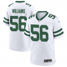 men's & kids New York Jets 56 Quincy Williams Jersey White FUSE Limited Football Player Team Game