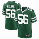 men's & kids New York Jets 56 Quincy Williams Jersey Green FUSE Limited Football Player Team Game