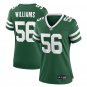 women's New York Jets 56 Quincy Williams Jersey Green F.U.S.E. Limited Football Player Team Game