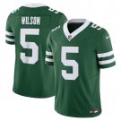 men's & kids New York Jets 5 Garrett Wilson Jersey Green FUSE Limited Football Player Team Game