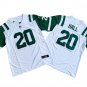 men's & kids New York Jets 20 Breece Hall Jersey White Classic Alternate FUSE Football Player Game