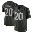 men's & kids New York Jets 20 Breece Hall Jersey Black 2025 Rivalries Collection FUSE Football Game