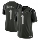 men's & kids New York Jets 1 Sauce Gardner Jersey Black 2025 Rivalries Collection FUSE Football Game