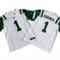 men's & kids New York Jets 1 Sauce Gardner Jersey White Classic Alternate FUSE Football Player Game