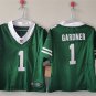 women's New York Jets 1 Sauce Gardner Jersey Green F.U.S.E. Limited Football Player Team Game