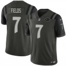 men's & kids New York Jets 7 Justin Fields Jersey 2025 Rivalries Collection F.U.S.E Football Game