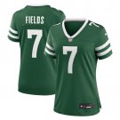 women's New York Jets 7 Justin Fields Jersey Green F.U.S.E. Limited Football Player Team Game