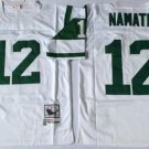 men's & youth New York Jets 12 Joe Namath Jersey White Throwback M&N Football Retired Player