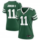 women's New York Jets 11 Jermaine Johnson II Jersey Green F.U.S.E. Limited Football Player Team Game