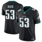 men's & kids Philadelphia Eagles 53 Zack Baun Jersey Black FUSE Limited Football Player Team Game