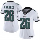 women's Philadelphia Eagles 26 Saquon Barkley Jersey White FUSE Limited Football Player Team Game