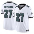 men's & kids Philadelphia Eagles 27 Quinyon Mitchell Jersey White FUSE Limited Football Player Game