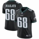 men's & kids Philadelphia Eagles 68 Jordan Mailata Jersey Black FUSE Limited Football Player Game