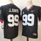 men's & youth Georgia Bulldogs 99 Jordan Davis Jersey Black Limited College Football Player Game
