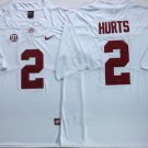 men's & youth Alabama Crimson Tide 2 Jalen Hurts Jersey White College Limited Football Player Game