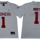 men's & youth Oklahoma Sooners 1 Jalen Hurts Jersey White College Limited Football Player Game