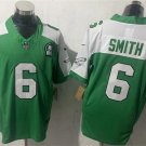 men's & youth Philadelphia Eagles 6 DeVonta Smith Jersey Green White Gratitude Limited Football Game