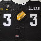 men's & youth Iowa Hawkeyes 3 Cooper DeJean Jersey Black F.U.S.E College Football Player Game