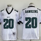 men's & youth Philadelphia Eagles 20 Brian Dawkins Jersey White Throwback M&N Football Retired