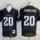 men's & youth Philadelphia Eagles 20 Brian Dawkins Jersey Black Throwback M&N Football Retired
