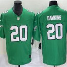 men's & kids Philadelphia Eagles 20 Brian Dawkins Jersey Green Alternate F.U.S.E Football Retired